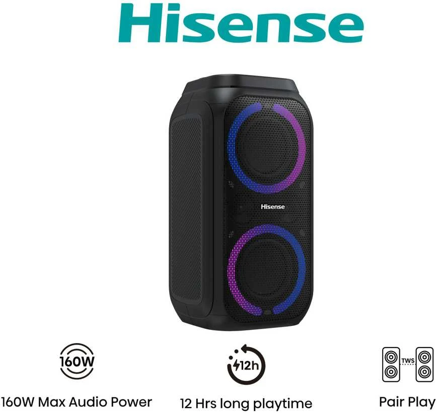 Ausinės HISENSE PARTY ROCKET 160