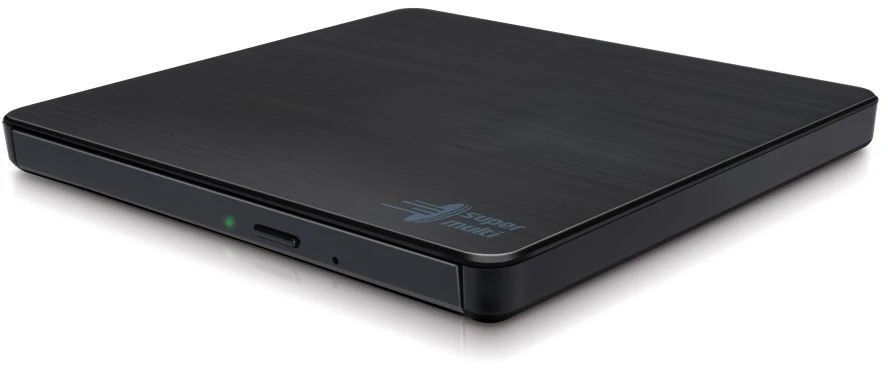 Hitachi-LG Slim Portable DVD-Writer optinių diskų įrenginys DVD±RW Juoda
