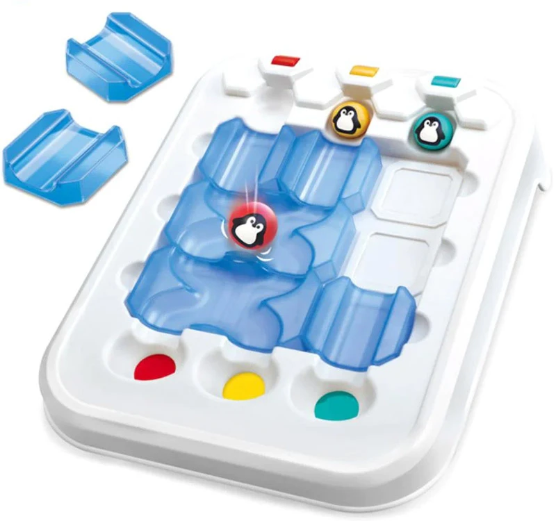 Hola Edukacinis „Penguin Adventure“ dėlionės žaidimas