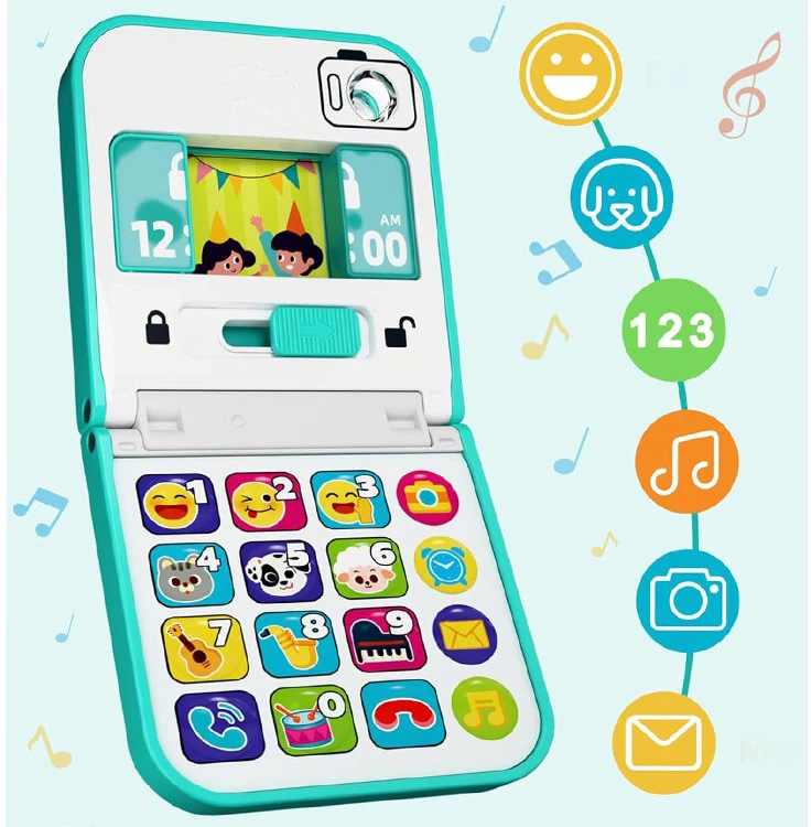 Hola Interaktyvus muzikinis sulankstomas išmanusis telefonas vaikams ZA5424