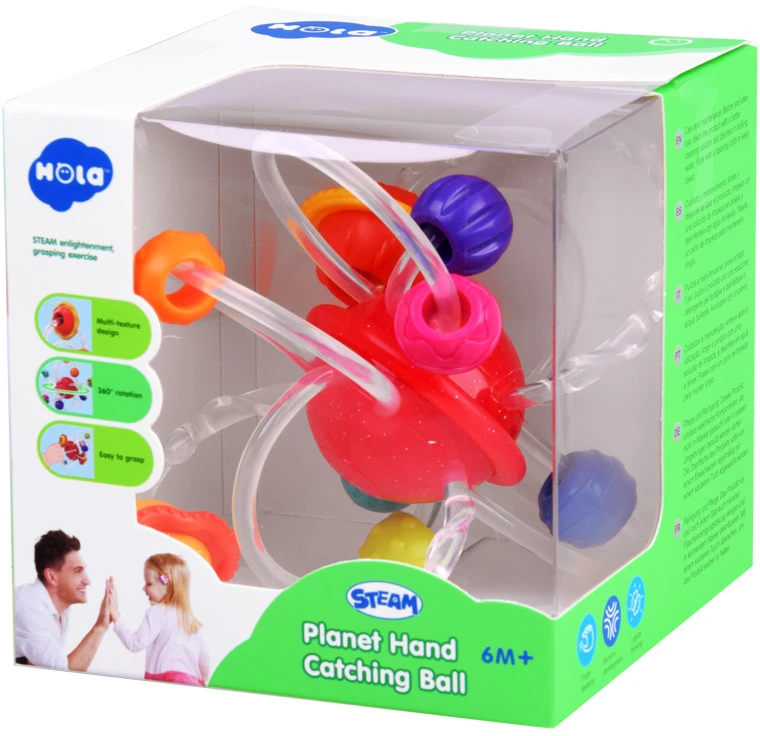 Hola „Teether 2in1“ jutimo žaislų planeta