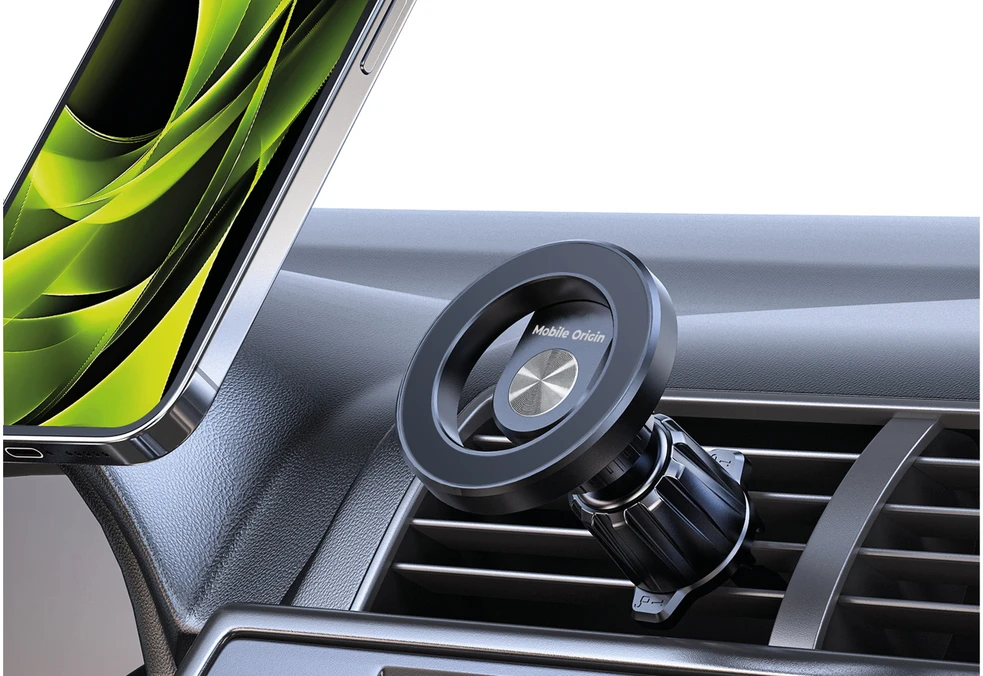 Nezatříděno Laikikliai/tvirtinimai „Mobile Origin CA31“ magnetinis automobilio laikiklis, suderinamas su „Magsafe“