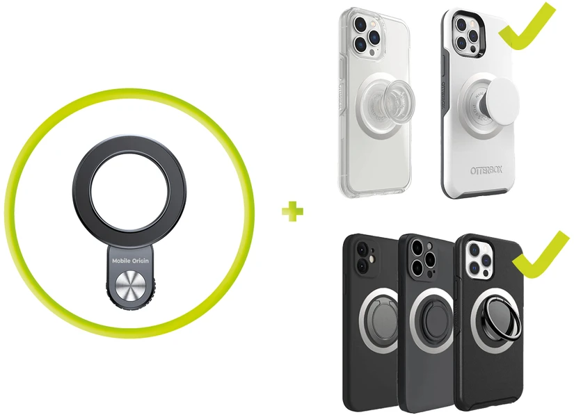 Nezatříděno Laikikliai/tvirtinimai „Mobile Origin CA31“ magnetinis automobilio laikiklis, suderinamas su „Magsafe“