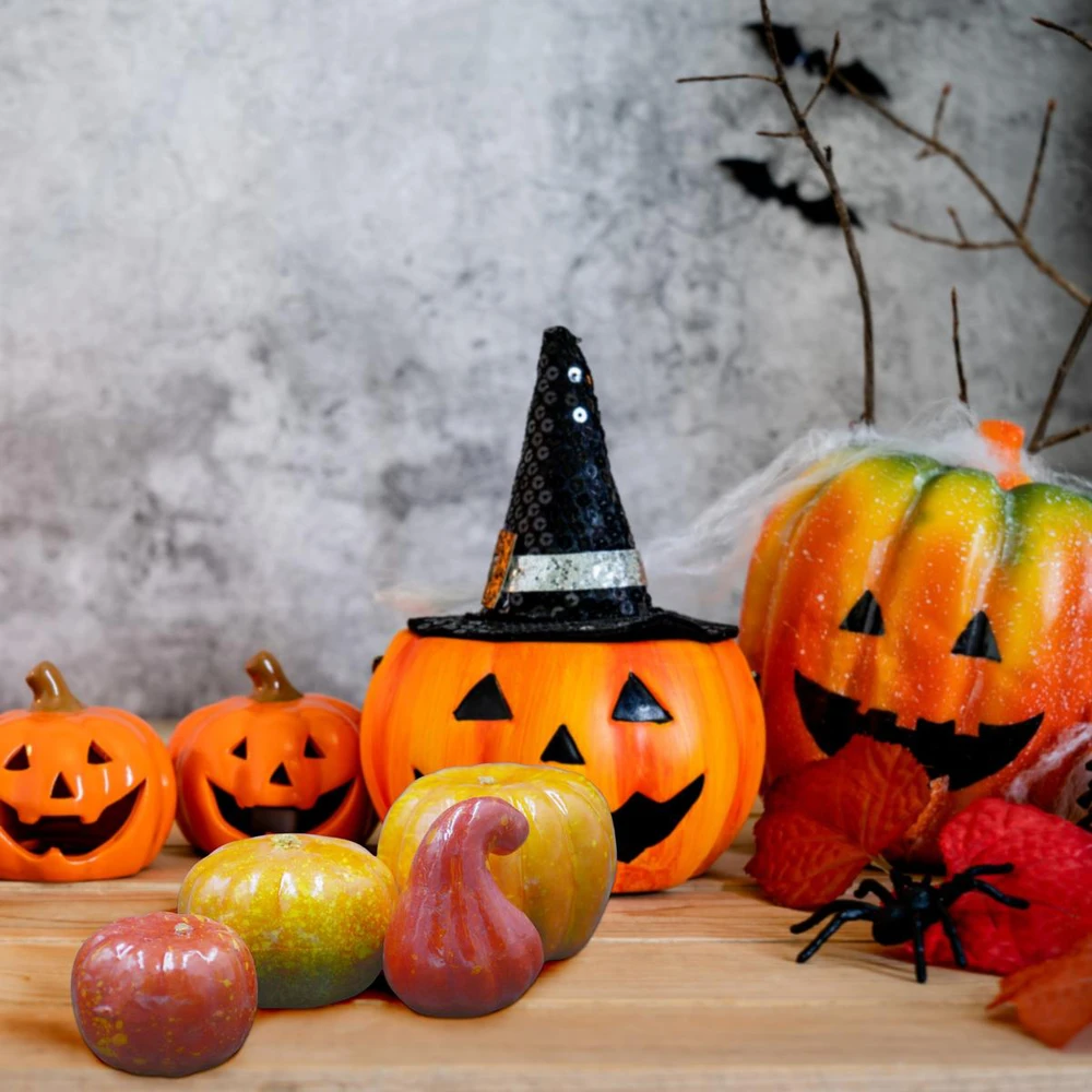 Home Styling Collection dekoracinės moliūgų figūrėlės halloween