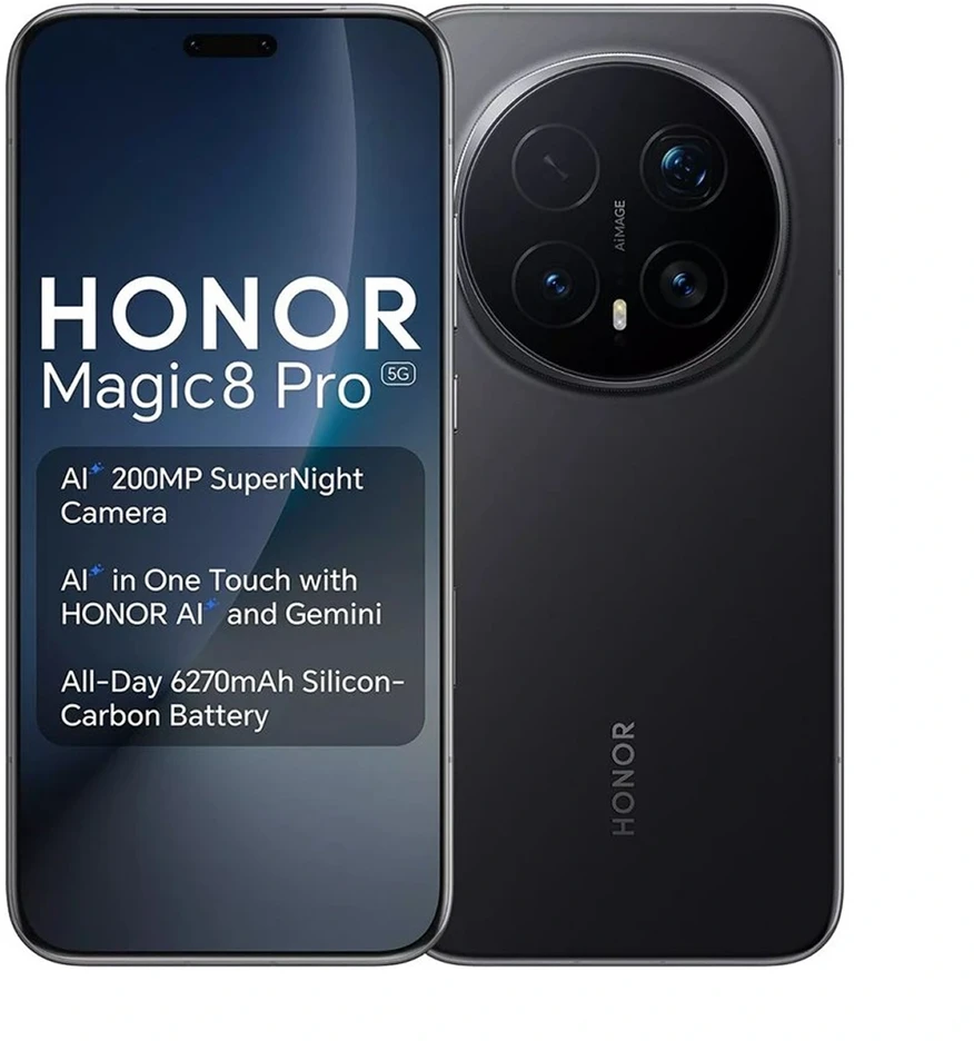Honor Magic 8 Pro 5G 16/1TB Juodas