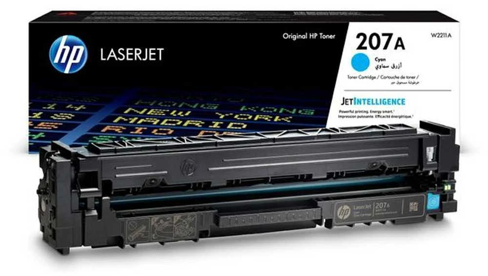 Hewlett Packard (HP) HP 207A (W2211A) Lazerinė kasetė, Žydra