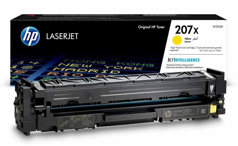 Hewlett Packard (HP) HP 207X (W2212X) Lazerinė kasetė, Geltona