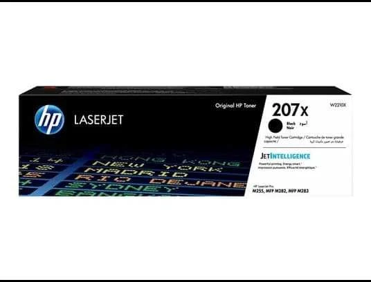 Hewlett Packard (HP) HP 207X (W2210X) Lazerinė kasetė, Juoda