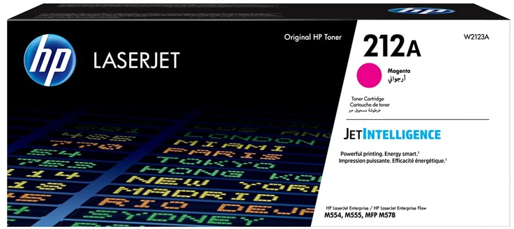 Hewlett Packard (HP) HP 212A (W2123A) Lazerinė kasetė, Purpurinė