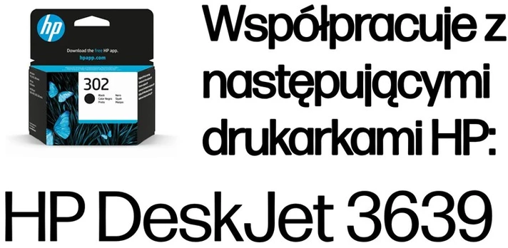 Hewlett Packard (HP) HP 302 Juodas originali rašalo kasetė