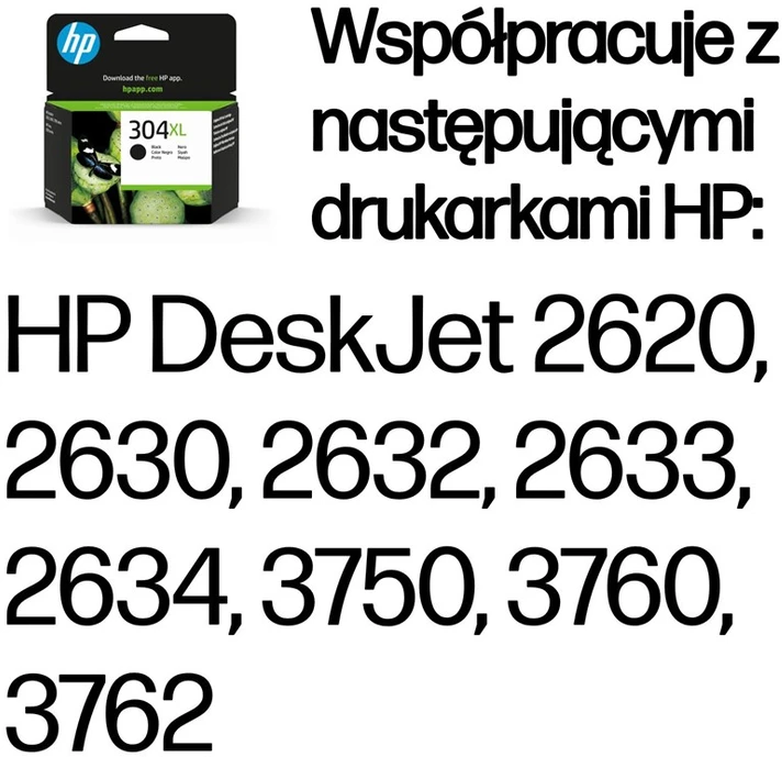 Hewlett Packard (HP) HP 304XL Juodas rašalo kasetė