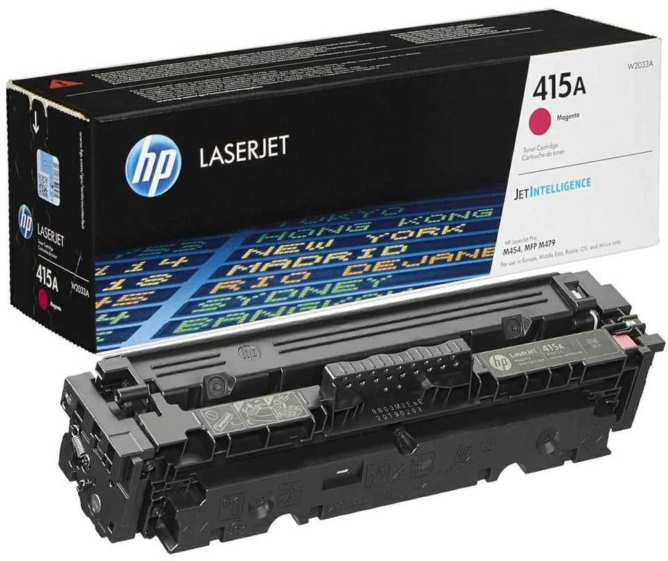 Hewlett Packard (HP) HP 415A rausvai raudona LaserJet tonerio kasetė