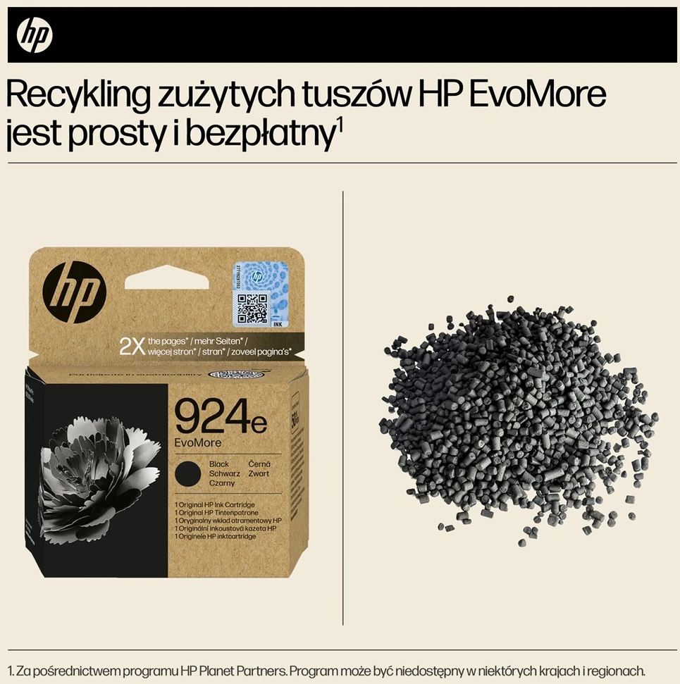 HP No. 924e juoda