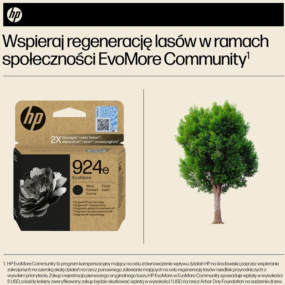 HP No. 924e juoda