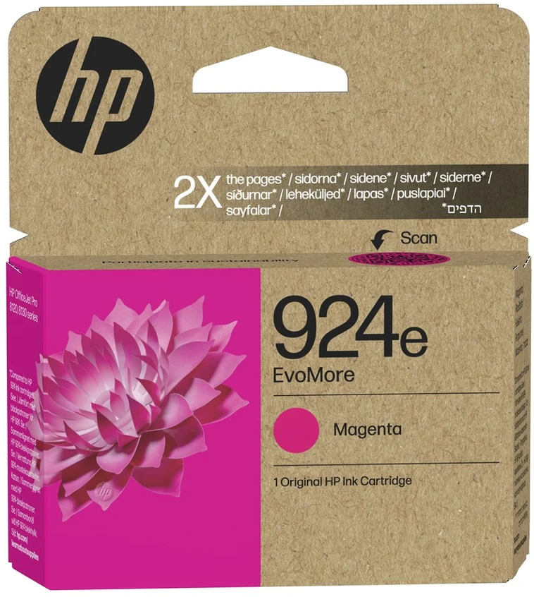 More HP Nr. 924 violetinė EVO DAUGIAU