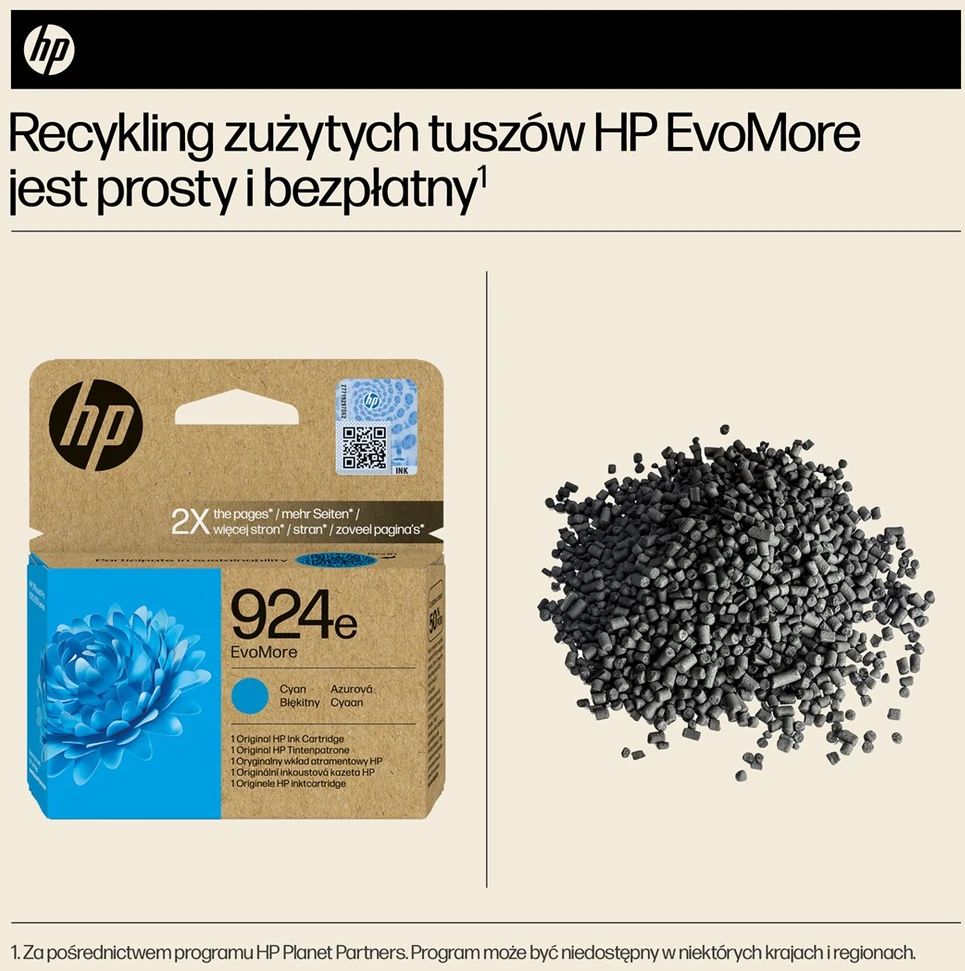 HP No. 924 mėlynas EVO MORE