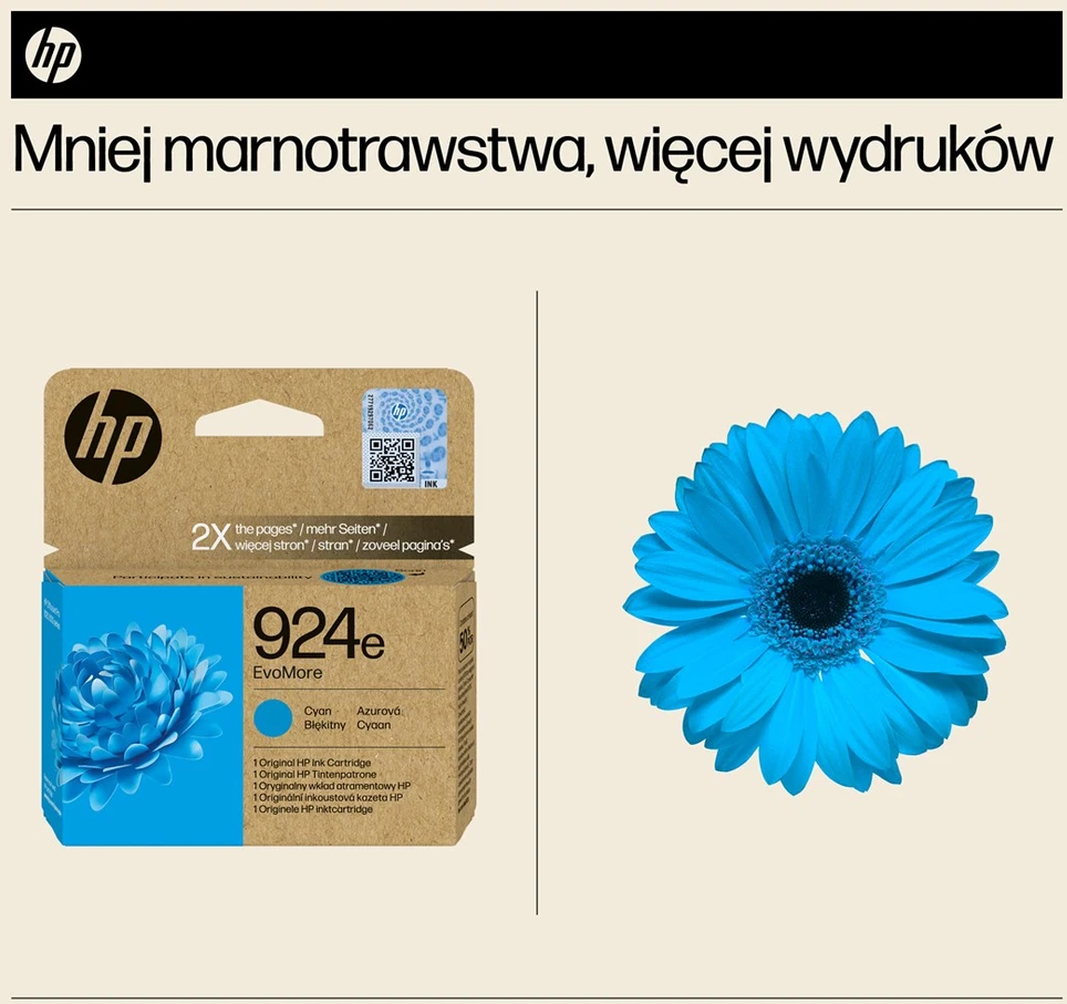 HP No. 924 mėlynas EVO MORE