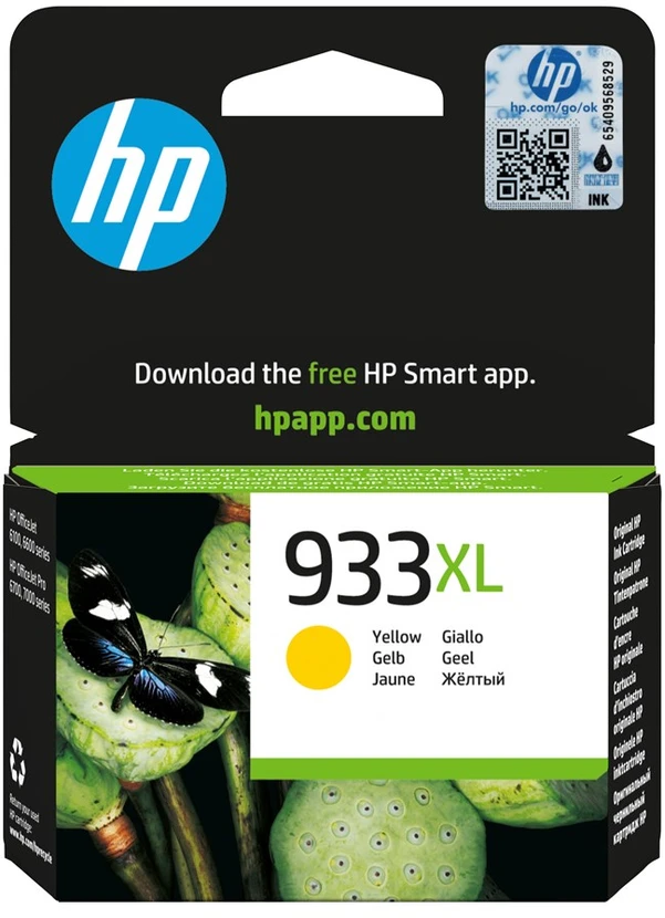 Hewlett Packard (HP) HP 933XL geltonas rašalas Officejet 6700 Premium e-All-in-One Spausdintuvas - H711n