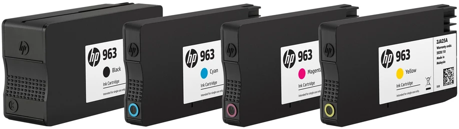 Hewlett Packard (HP) HP 963 (3JA23AE) Rašalinė kasetė, Žydra