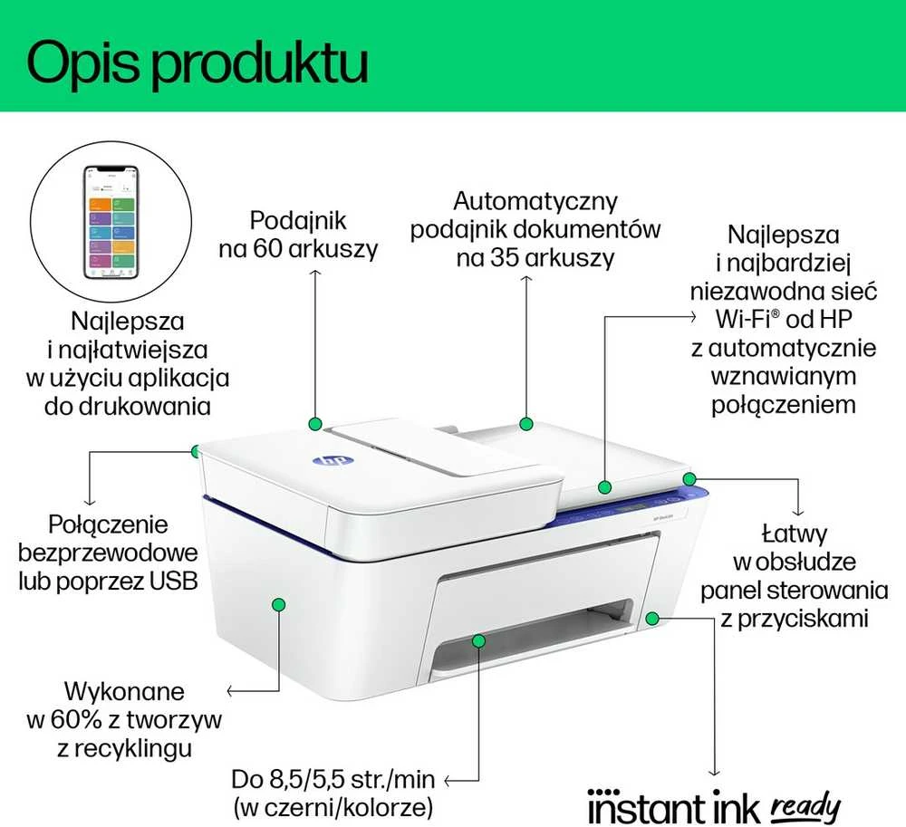 Spausdintuvas HP DeskJet 4230e All-in-One