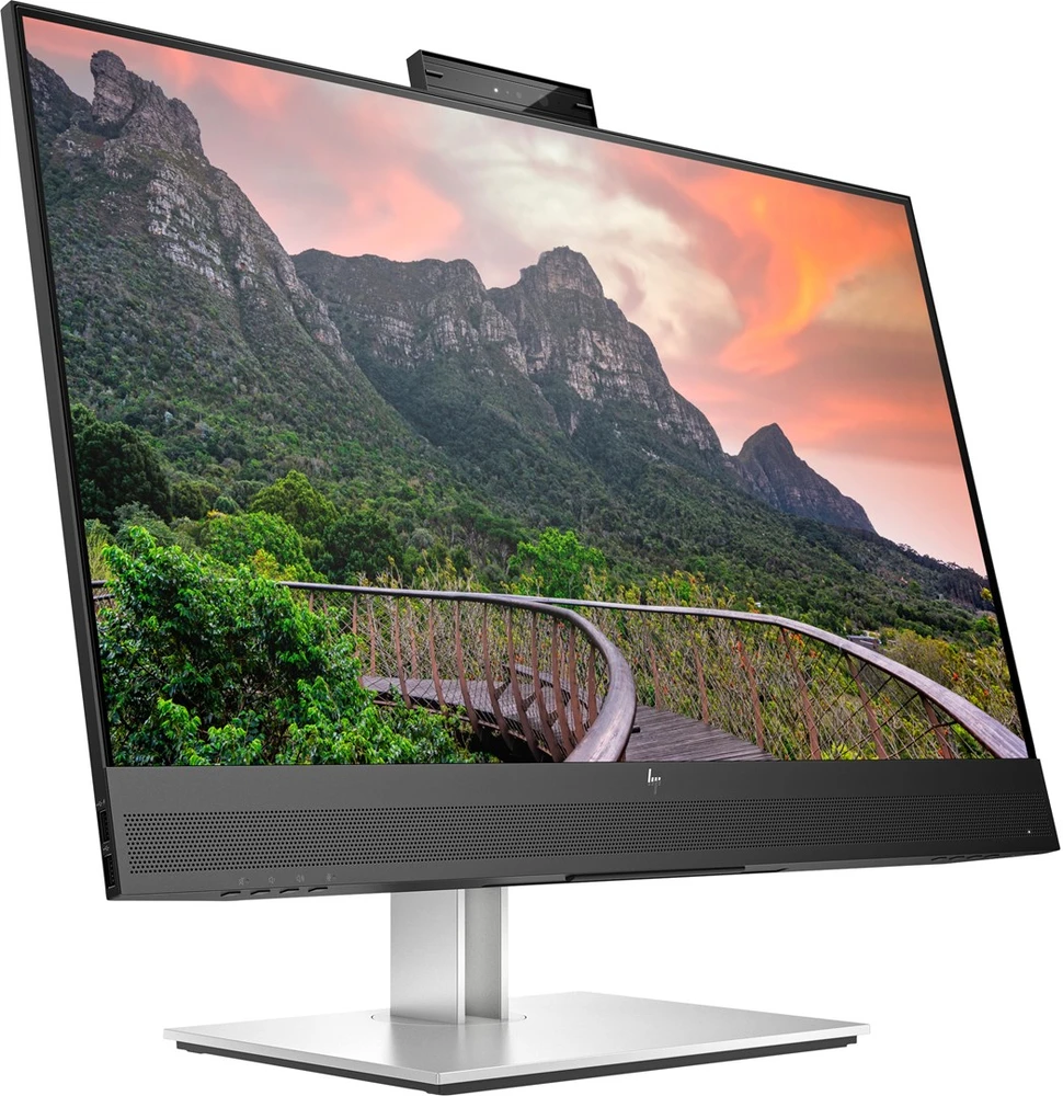 Monitorius HP E27m G4 QHD USB-C Conferencing Monitor/IPS/QHD (2560 x 1440)/300 nits/web cam 5MP/Speakers 2 x 5 W  (40Z29AA)