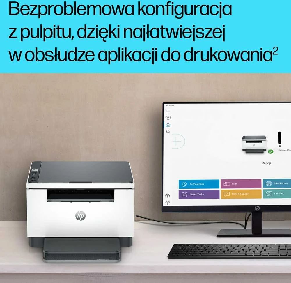 „Hewlett Packard“ (HP) „HP LaserJet MFP M234d“ daugiafunkcis lazerinis spausdintuvas, mono lazeris, „Legal“, 14 psl./min., kopijavimas, 29 psl./min., spausdinimas, 150 lapų, USB, „Bluetooth“.