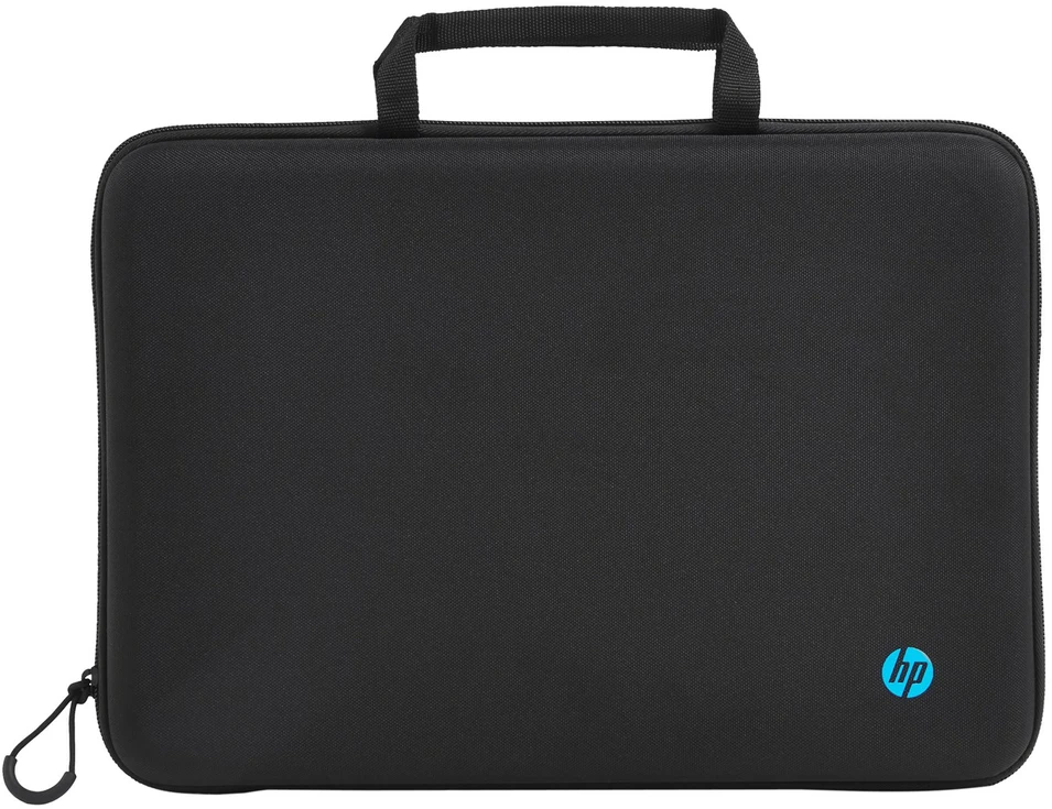 Hewlett Packard (HP) HP „Mobility Rugged“ 14 colių įstrižainės nešiojamasis kompiuteris, prie kurio galima prijungti viršutinį įkroviklį – juodas