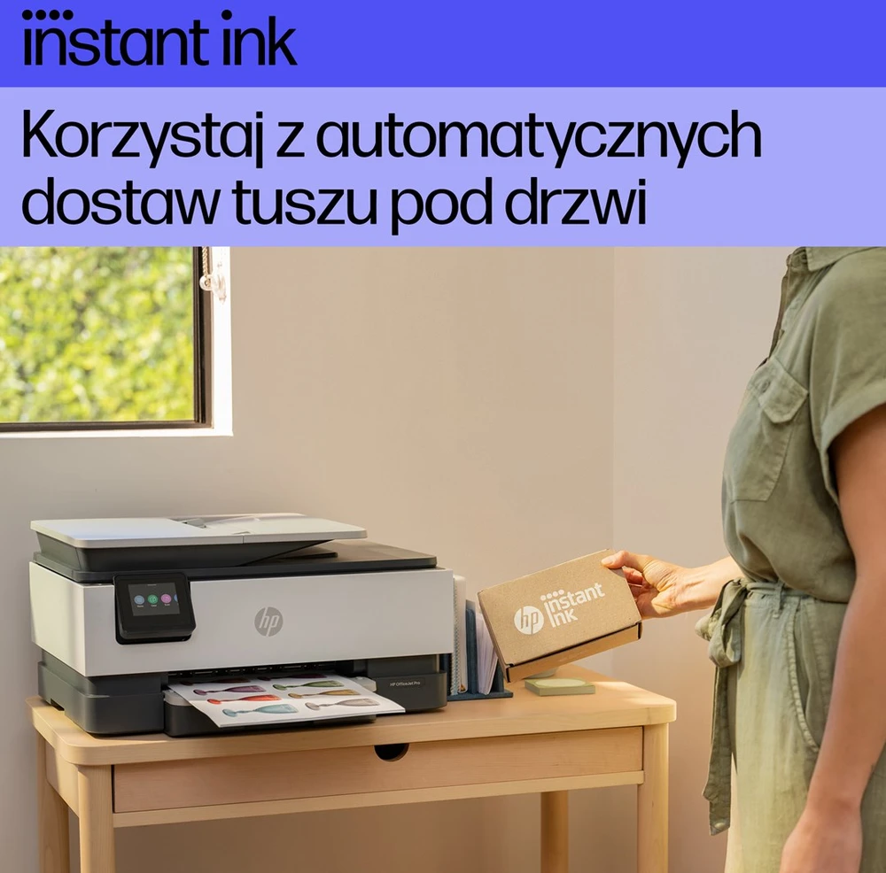 HP OfficeJet Pro Wireless All-in-One Color Spausdintuvas, Instant Ink; Two-sided spausdinimas