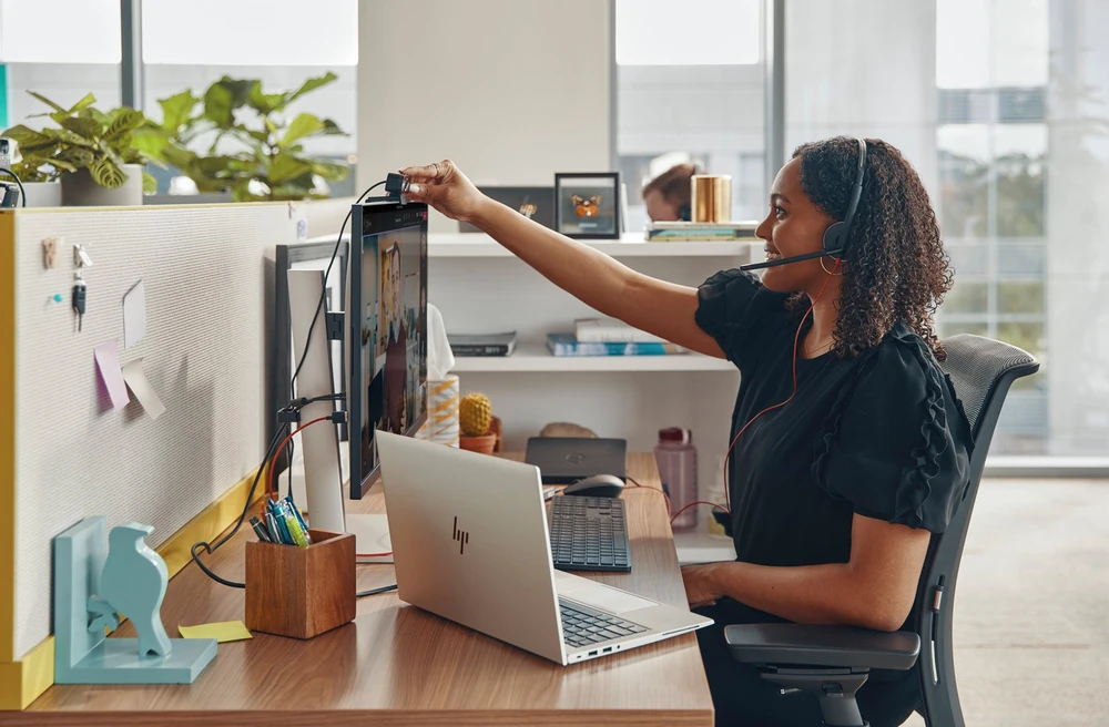 Hewlett Packard (HP) HP Poly Blackwire 3225 stereo USB-C Ausinės +3,5 mm kištukas + USB-C/A adapteris