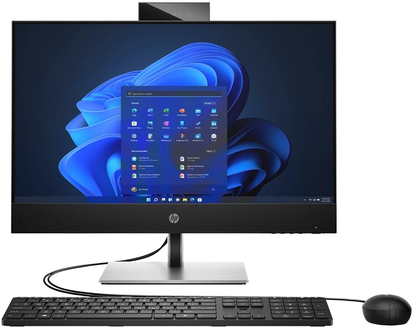 „Hewlett Packard“ (HP) „HP ProOne 440 G9“ daugiafunkcis kompiuteris su „Intel® Core™ i7“ 60,5 cm (23,8 colio) 1920 x 1080 pikselių 16 GB DDR5-SDRAM 512 GB SSD „Windows 11 Pro“ „Wi-Fi 6E“ (802.11ax)