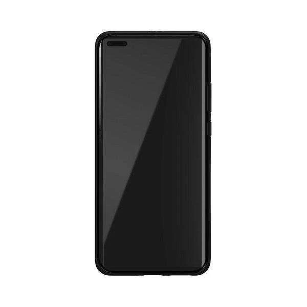 Dėklas Adidas OR Moulded PU SS20 Huawei P40 juodos spalvos baltas 39061