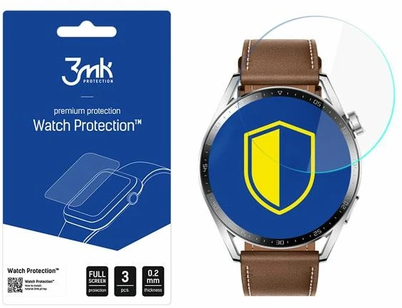 Apsauginė ekrano plėvelė 3Mk išmaniojo laikrodžio Huawei GT 3, 46mm