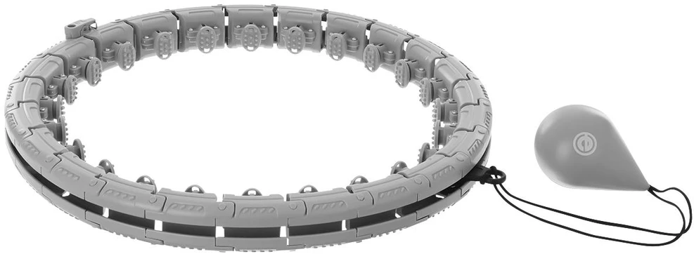 Hula hoop su masažu ir svoriu Enero Fit
