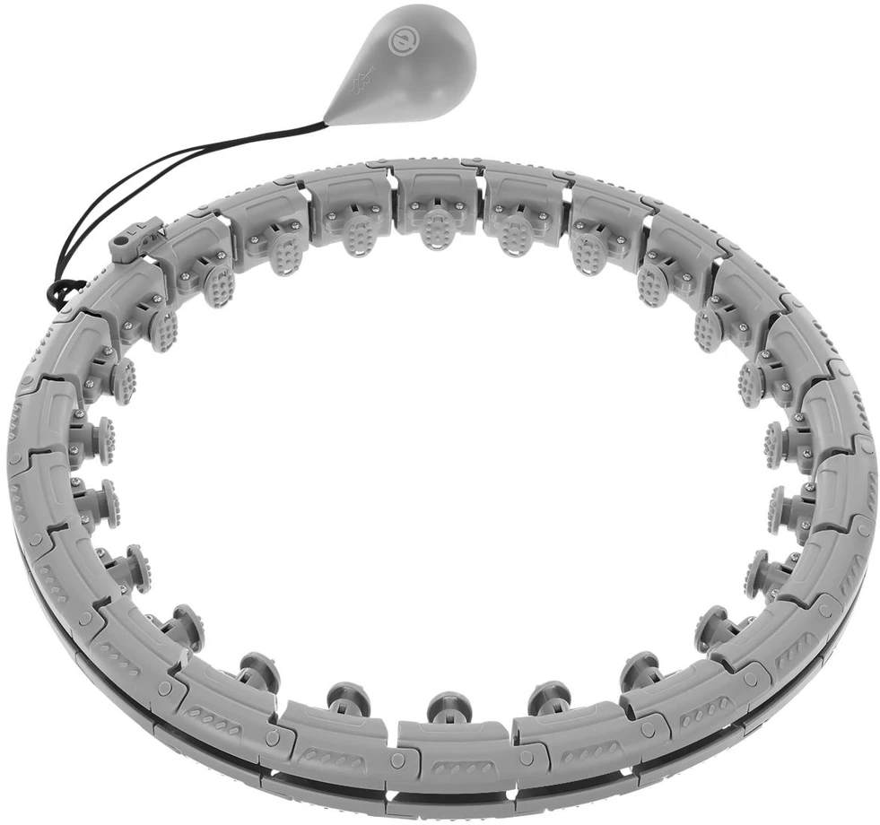 Hula hoop su masažu ir svoriu Enero Fit