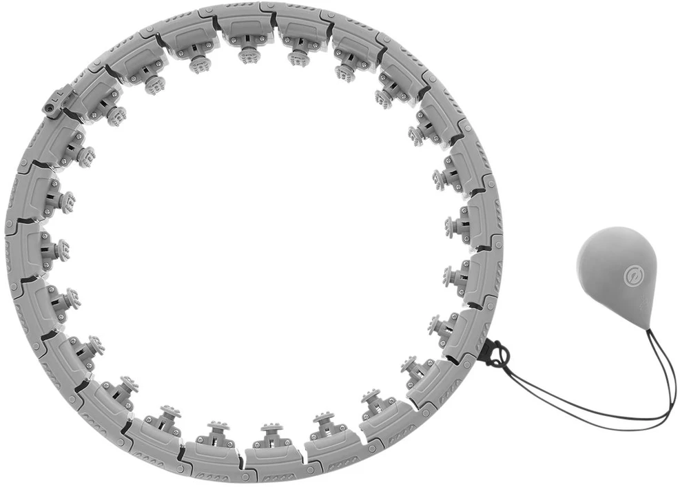 Hula hoop su masažu ir svoriu Enero Fit