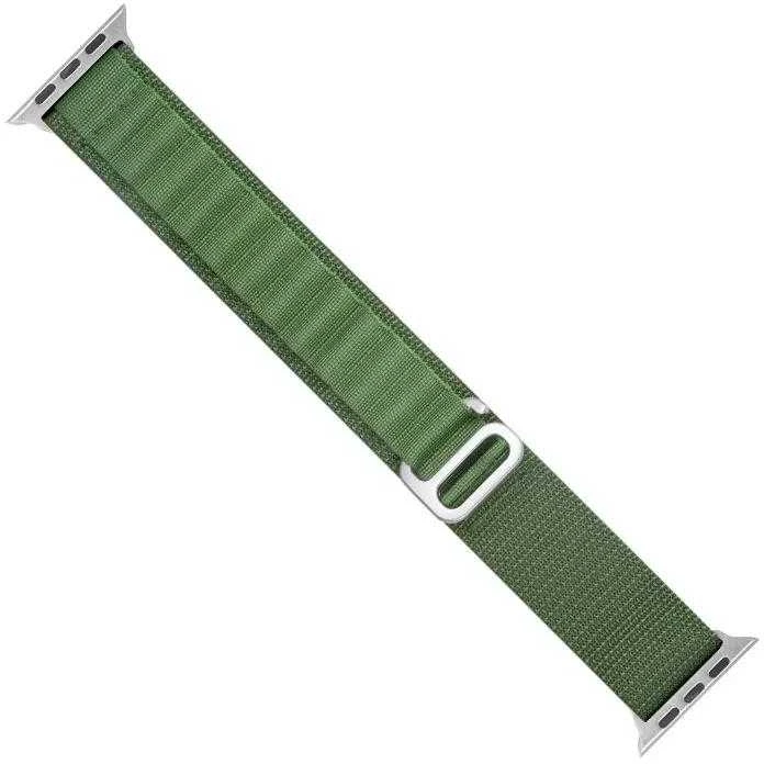 Hurtel Apyrankė Alpine steel buckle for Apple Watch 38/40/41 mm – žalios spalvos
