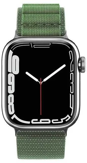 Hurtel Apyrankė Alpine steel buckle for Apple Watch 38/40/41 mm – žalios spalvos