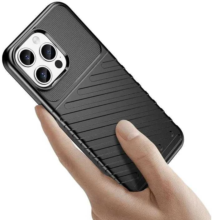 Hurtel Armored Apple iPhone 15 Pro Max Thunder – dėklas telefonui mėlynos spalvos