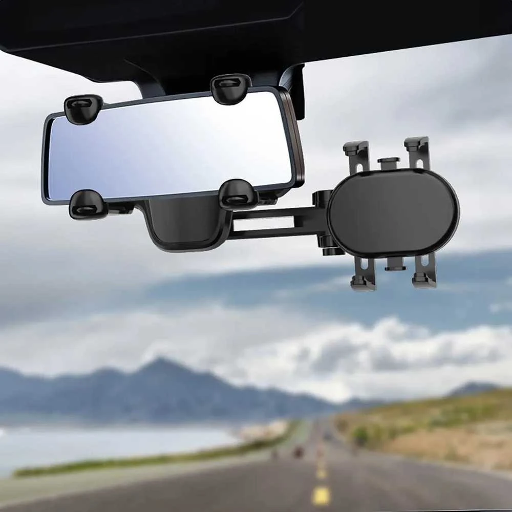 Hurtel Automobilinis laikiklis for the rearview mirror – juodos spalvos