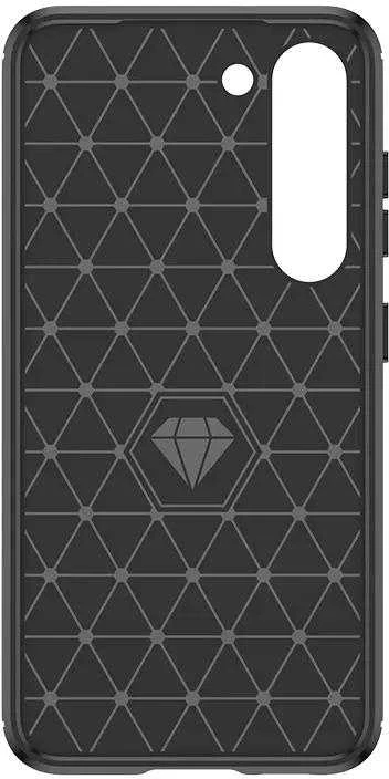 Hurtel Carbon dėklas skirtas Samsung Galaxy S23+, juodas