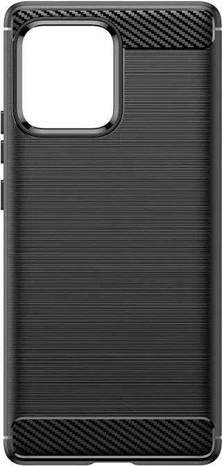 Telefono dėklas Hurtel Carbon Case silicone, skirtas Motorola Edge 40 Pro