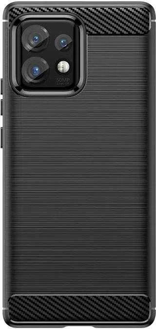 Telefono dėklas Hurtel Carbon Case silicone, skirtas Motorola Edge 40 Pro