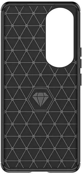 Hurtel Carbon Honor 90 Pro – dėklas telefonui juodos spalvos