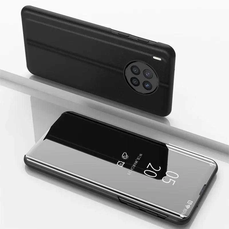 Hurtel Clear View dėklas skirtas Huawei nova 8i, juodas