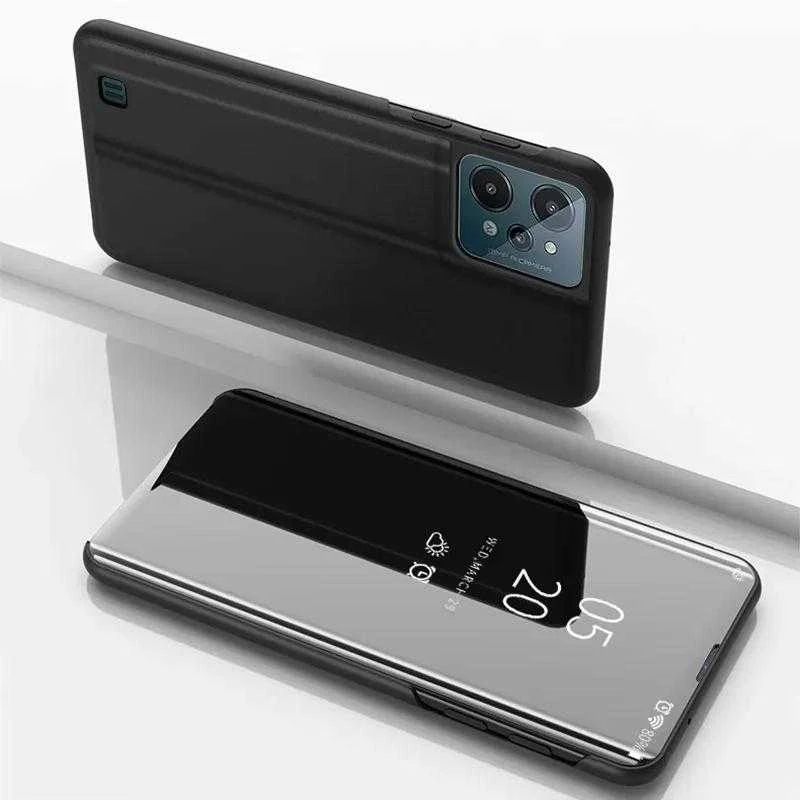 Hurtel Clear View dėklas skirtas Realme C31, juodas