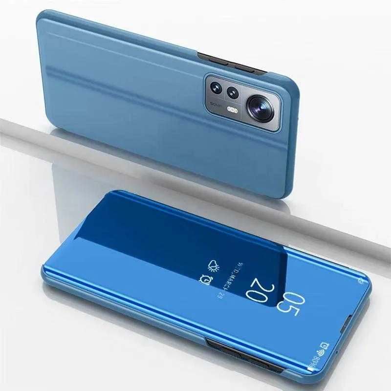 Hurtel Clear View dėklas skirtas Xiaomi 12 Lite, mėlynas