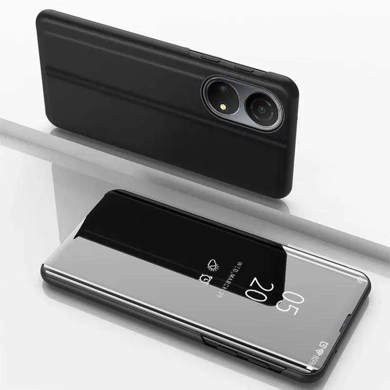 Hurtel Clear View dėklas skirtas Honor X7 / Honor Play 30 Plus, juodas