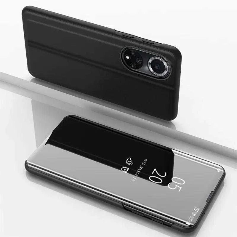 Hurtel Clear View dėklas skirtas Huawei nova 9, juodas
