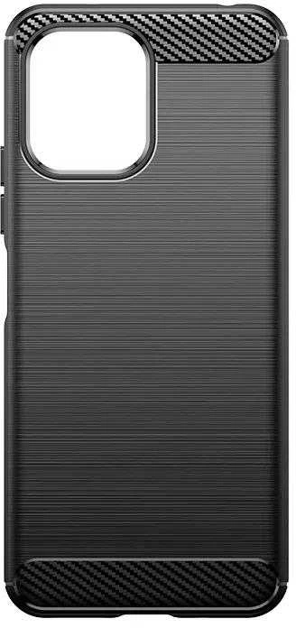 Hurtel Flexible carbon pattern case Xiaomi Redmi 12 Carbon dėklas – dėklas telefonui juodos spalvos