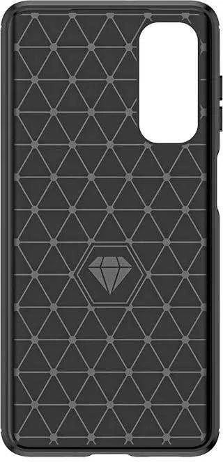 Hurtel Flexible carbon pattern Samsung Galaxy M54 Carbon – dėklas telefonui juodos spalvos